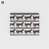 アートメモ帳-Chariot and Horse
 - エドワード マイブリッジ Memo.