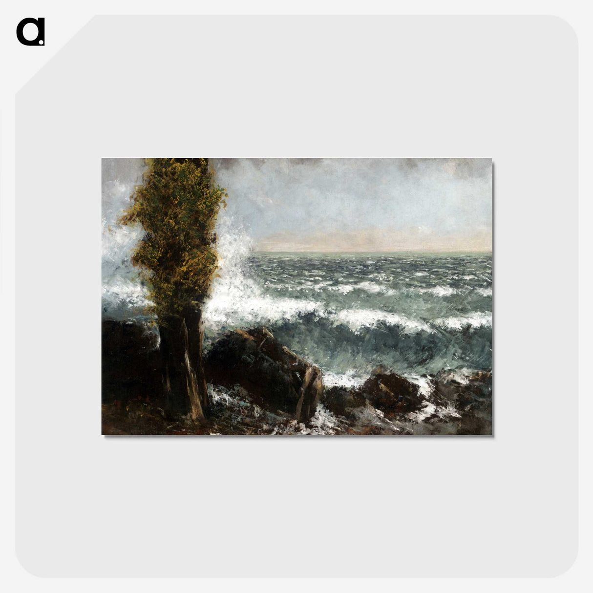 3-40_Gustave-Courbet_postcard