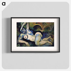 アートポスター-The Blue Nude (Souvenir of Biskra) - アンリ マティス Poster.