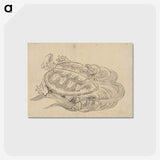 3-40_Katsushika-Hokusai_postcard