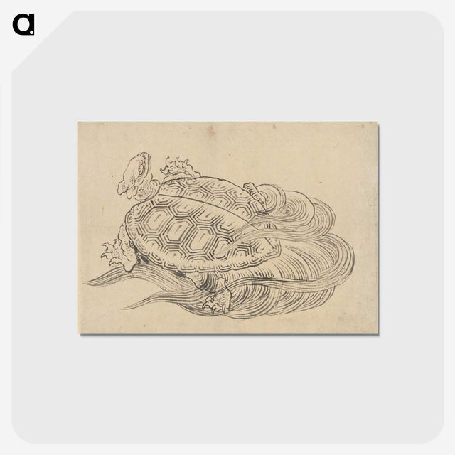 3-40_Katsushika-Hokusai_postcard