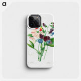 Sweet pea - Pierre Joseph Redouté Phone Case.