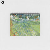 アートメモ帳-Vineyards at Auvers
 - セントルイス美術館 Memo.