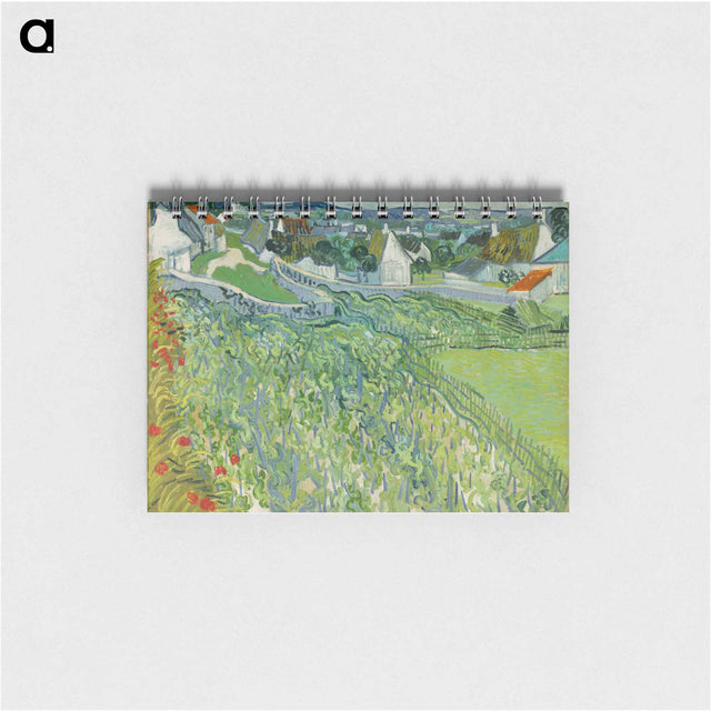 アートメモ帳-Vineyards at Auvers
 - セントルイス美術館 Memo.