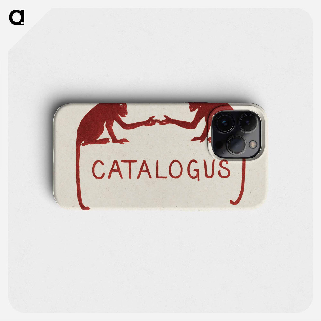 Catalogusomslag with two accessories - Theo van Hoytema Phone Case.