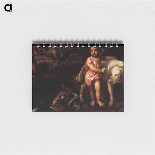 Youth with Dogs - ティツィアーノ ヴェチェッリオ Memo.