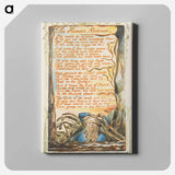 アートパネル-Songs of Innocence and of Experience: The Human Abstract - ウィリアム ブレイク Canvas.