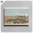 アートパネル-A View of the Palace of Triano towards the Flower Garden
 - イェール大学アートギャラリー Canvas.