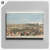 アートパネル-A View of the Palace of Triano towards the Flower Garden
 - イェール大学アートギャラリー Canvas.