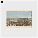 アートポストカード-A View of the Palace of Triano towards the Flower Garden
 - イェール大学アートギャラリー Postcard.