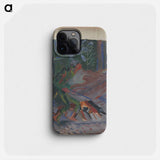 Following footsteps - アーノルド ピーター ワイズ クビンチャン Phone Case.