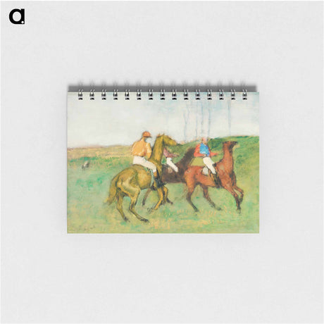 アートメモ帳-Jockeys and Race Horses
 - バーンズ・コレクション Memo.