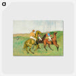 アートポストカード-Jockeys and Race Horses
 - バーンズ・コレクション Postcard.