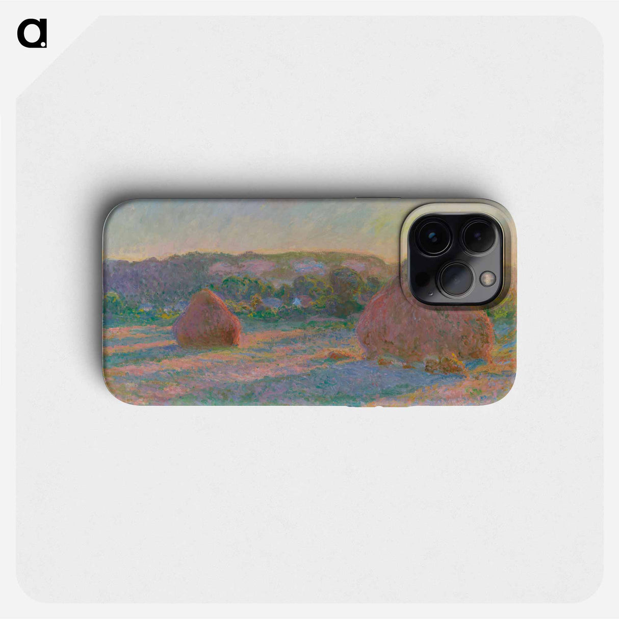 Stacks of Wheat - Claude Monet Phone Case.