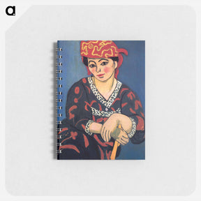 アートメモ帳-Madame Matisse, The Red Madras Headdress - アンリ マティス Memo.