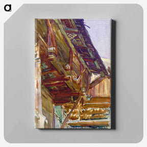アートパネル-Chalet - ジョン シンガー サージェント Canvas.