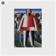 アートポストカード-Haymaking - カジミール マレーヴィチ Postcard.
