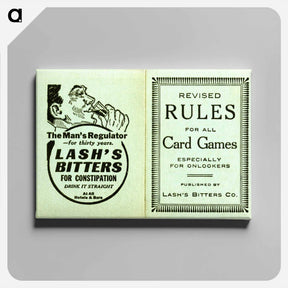 アートパネル-Lash's Bitters for Constipation: The Man's Regulator
 - 国立医学図書館 Canvas.