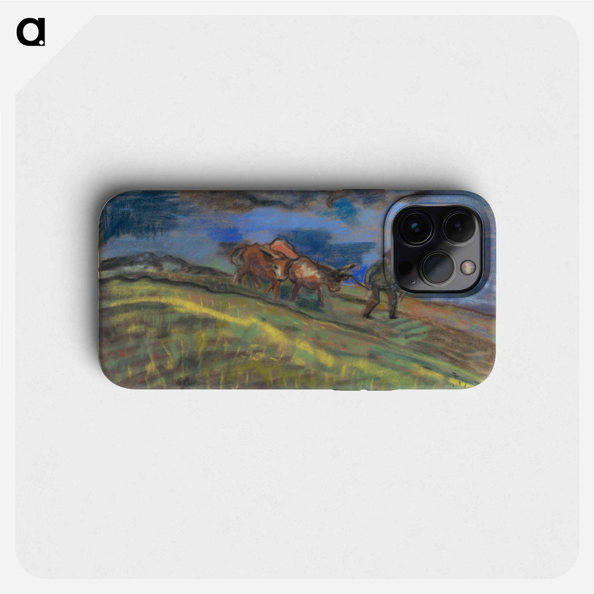 Ploughman - アーノルド ピーター ワイズ クビンチャン Phone Case.