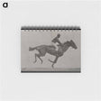 アートメモ帳-Galloping Horse and Rider
 - エドワード マイブリッジ Memo.