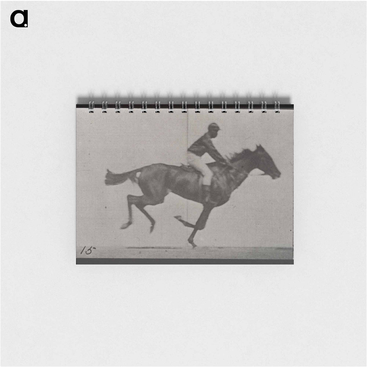 アートメモ帳-Galloping Horse and Rider
 - エドワード マイブリッジ Memo.