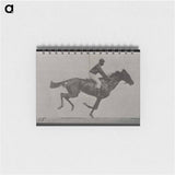 アートメモ帳-Galloping Horse and Rider
 - エドワード マイブリッジ Memo.