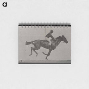 アートメモ帳-Galloping Horse and Rider
 - エドワード マイブリッジ Memo.