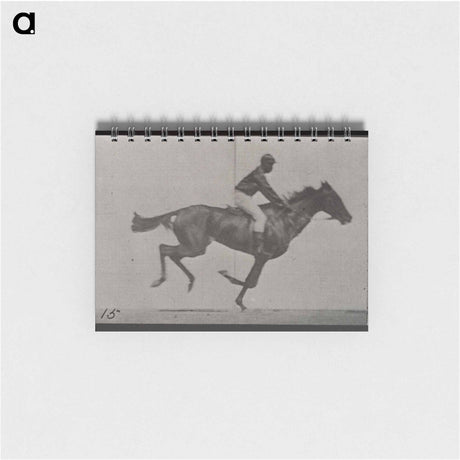 アートメモ帳-Galloping Horse and Rider
 - エドワード マイブリッジ Memo.