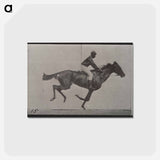 アートポストカード-Galloping Horse and Rider
 - エドワード マイブリッジ Postcard.