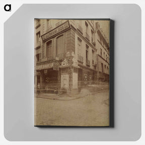 アートパネル-Fontaine Maubuée, Rue Saint-Martin
 - ウジェーヌ アジェ Canvas.