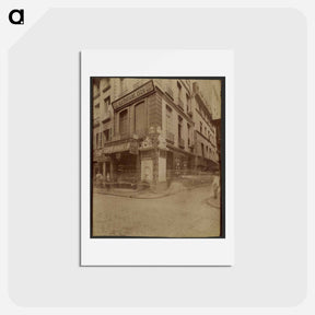 アートポストカード-Fontaine Maubuée, Rue Saint-Martin
 - ウジェーヌ アジェ Postcard.