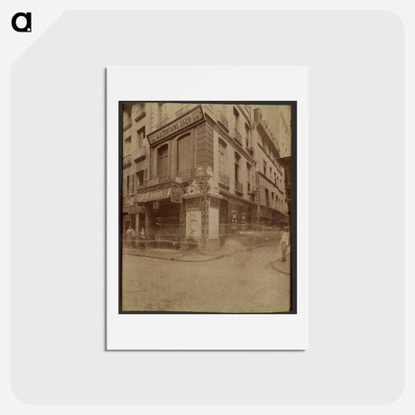 アートポストカード-Fontaine Maubuée, Rue Saint-Martin
 - ウジェーヌ アジェ Postcard.
