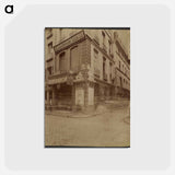 アートポストカード-Fontaine Maubuée, Rue Saint-Martin
 - ウジェーヌ アジェ Postcard.