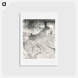 アートポストカード-La Valse des Lapins - アンリ ド トゥールーズ ロートレック Postcard.