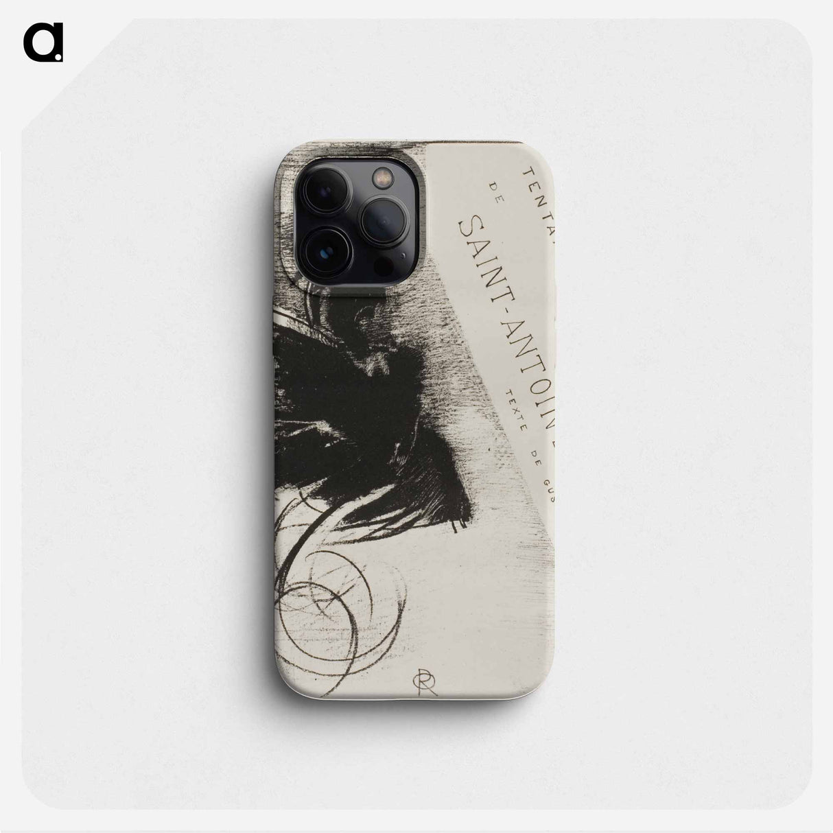 The Temptation of Saint Anthony - Odilon Redon Phone Case.