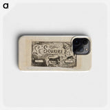 Fox, Busts of Two Women, and a Rabbit - Paul Gauguin Phone Case.