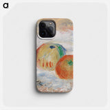 Apples - Pierre Auguste Renoir Phone Case.