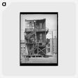 アートポストカード-Chicago Tenements
 - ラッセル リー Postcard.