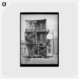 アートポストカード-Chicago Tenements
 - ラッセル リー Postcard.