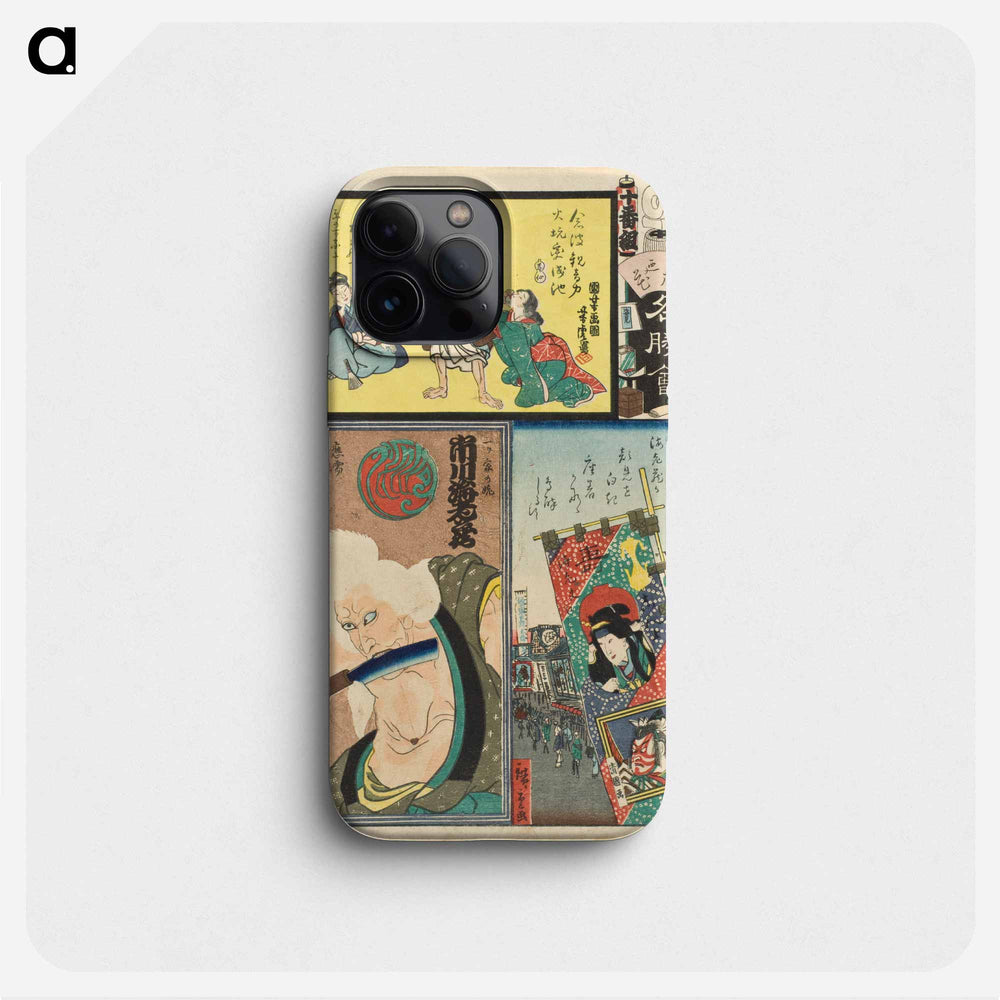 Old Woman of the Lonely House - 歌川 国芳 Phone Case.
