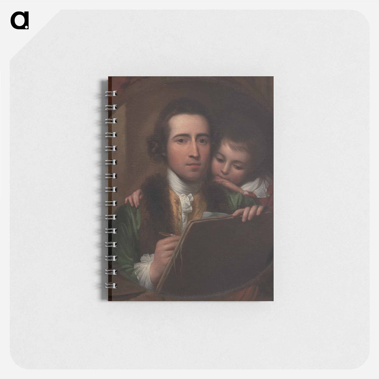 アートメモ帳-The Artist and His Son Raphael
 - イェール大学アートギャラリー Memo.