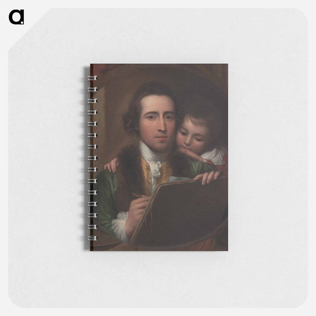 アートメモ帳-The Artist and His Son Raphael
 - イェール大学アートギャラリー Memo.