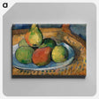アートパネル-Plate of Fruit on a Chair
 - バーンズ・コレクション Canvas.