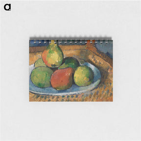 アートメモ帳-Plate of Fruit on a Chair
 - バーンズ・コレクション Memo.
