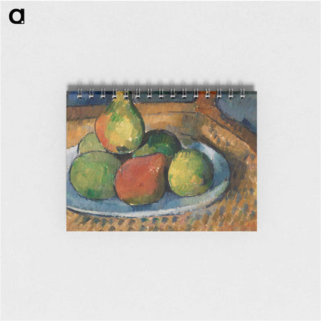 アートメモ帳-Plate of Fruit on a Chair
 - バーンズ・コレクション Memo.