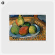 アートポストカード-Plate of Fruit on a Chair
 - バーンズ・コレクション Postcard.