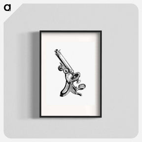アートポスター-Petrological Microscope with Rotating Stage
 - 大英図書館 Poster.