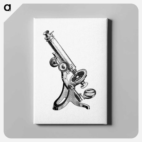 アートパネル-Petrological Microscope with Rotating Stage
 - 大英図書館 Canvas.