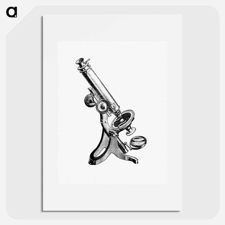 アートポスター-Petrological Microscope with Rotating Stage
 - 大英図書館 Poster.