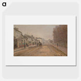 Boulevard Héloise, Argenteuil - Claude Monet Poster.